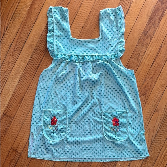 Tops - Traditional Mexican Kitchen Apron Cooking Cleaning Smock Delantal w embroidery